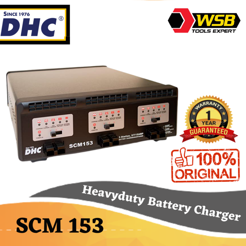 Heavyduty Battery Charger DHC SCM 153