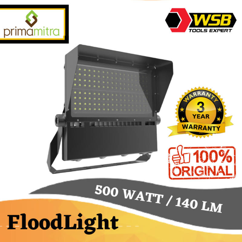 Lampu Sorot LED Flood Light 500 Watt / 140 LM