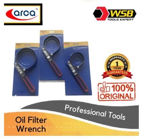 ARCA OIL FILTER WRENCH KUNCI FILTER OLI PEMBUKA (3 JENIS UKURAN)