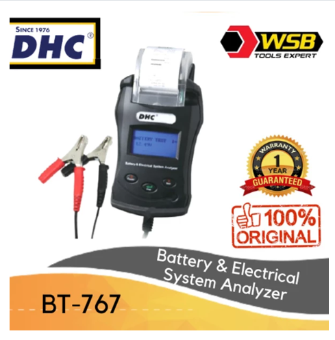 Battery Tester and System Analyzer DHC BT-767 / Tester Baterai / Aki