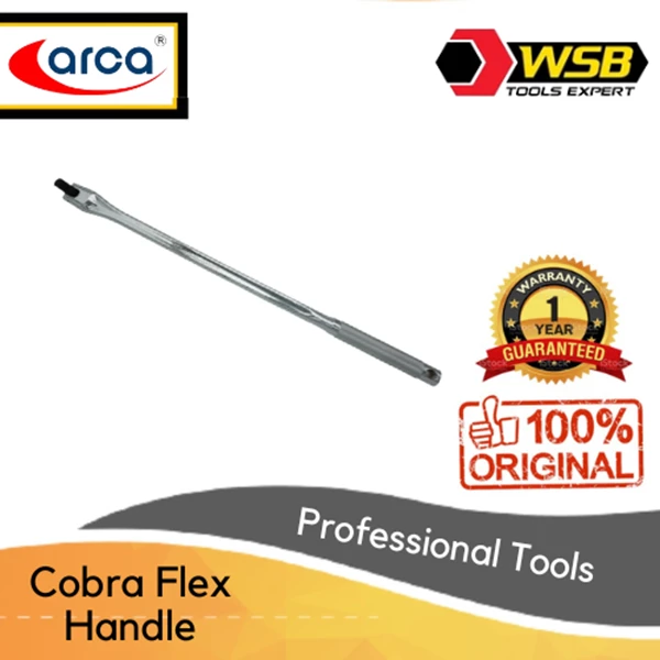 Gagang Kunci Sock / Mata Sock Fleksibel ARCA 1/2" DR