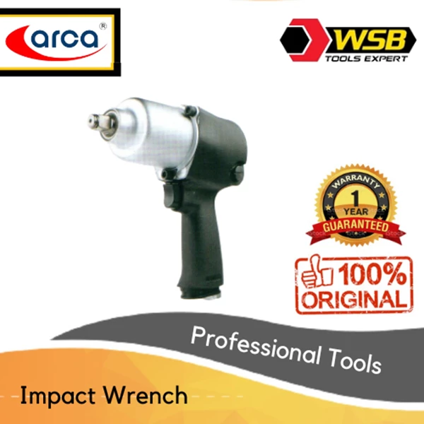 Mesin Bor Alumunium Tangan 1/2" ARCA Maks Torsi 745 Nm