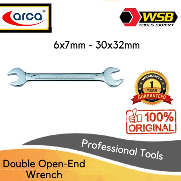 Kunci Pas Double ARCA 6x7mm - 30x32mm