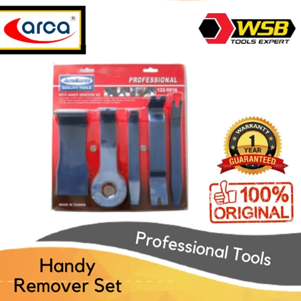 ARCA 5 Pcs Set Alat Mencopot / Congkel Panel Paku Sekrup